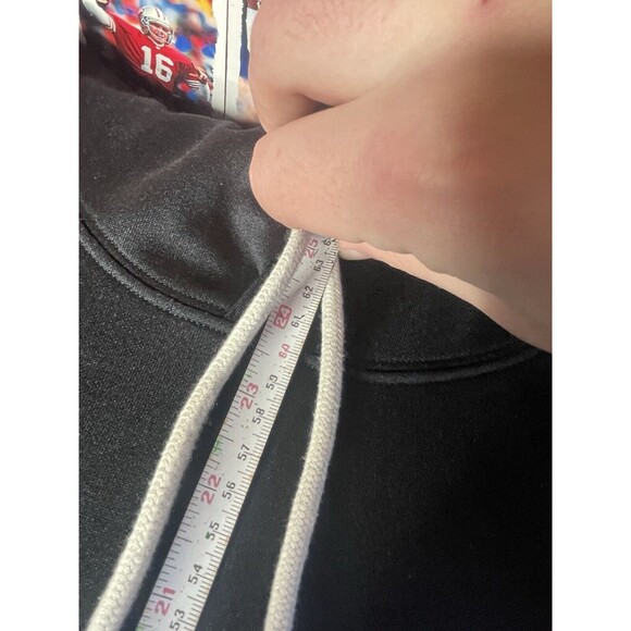 Champion x Todd Snyder Hoodie Mens Lrg Black Sweatshirt Blank Midweight Pullover - Picture 6 of 6